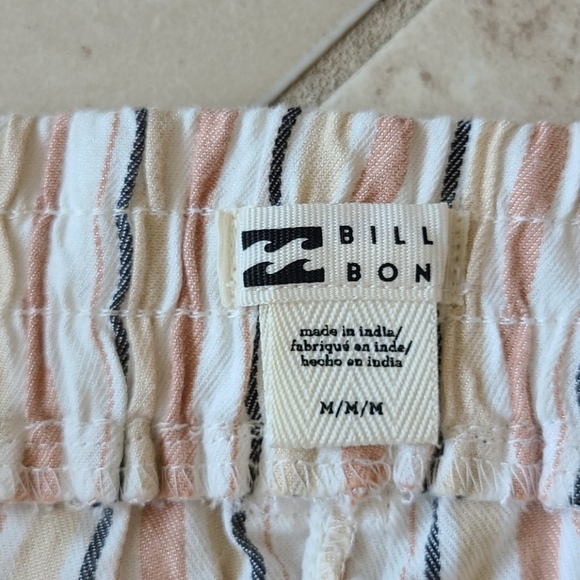 Billabong lounge shorts with drawstring sz m/10 - Picture 5 of 6